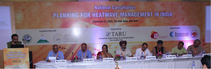 National Consultation on Roadmap for Planning Heatwave Management in India